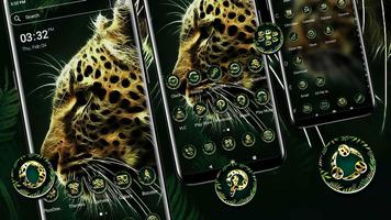 Fractal Leopard Launcher Theme capture d'écran 2