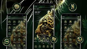 Fractal Leopard Launcher Theme capture d'écran 3