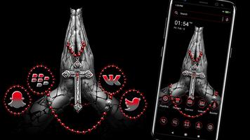 Jesus Cross Launcher Theme الملصق