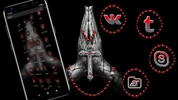 Jesus Cross Launcher Theme تصوير الشاشة 2