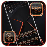 Orange Light Launcher Theme