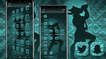 Lord Hanuman Launcher Theme captura de pantalla 3