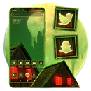 Melting Moon Launcher Theme aplikacja