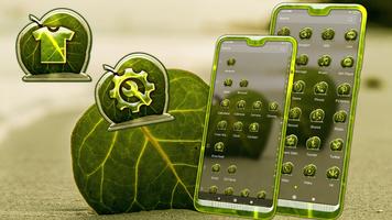 Sand Leaf Launcher Theme ảnh chụp màn hình 1
