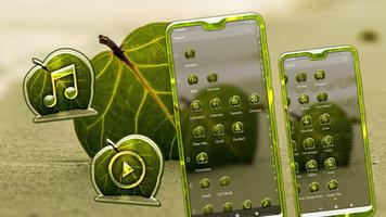 Sand Leaf Launcher Theme ảnh chụp màn hình 3