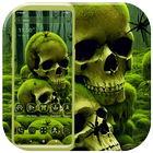 Swamp Skull Green Theme icône