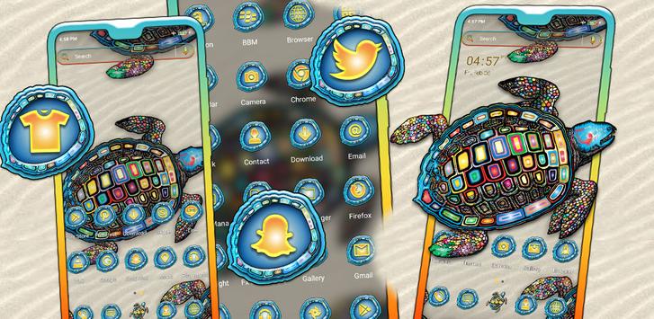 Turtle Mandala Launcher Theme 截图 4