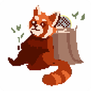 Red Pandas Pixel Art Color By Number APK