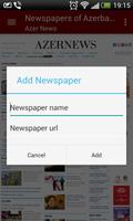 Azerbaijan Newspapers capture d'écran 3