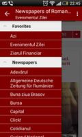 Газеты Румынии постер