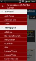 Zambia Newspapers โปสเตอร์