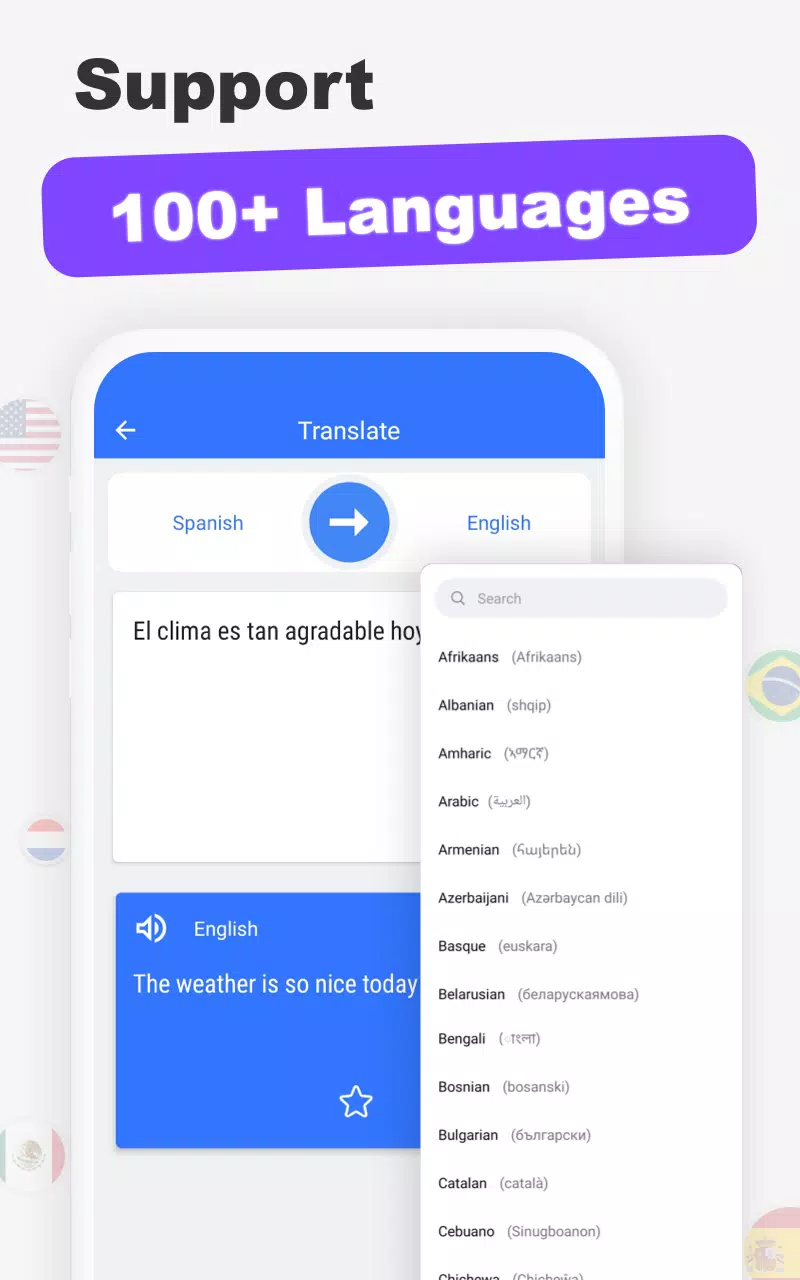 Download do APK de Tradutor para todos os idiomas de voz para Android