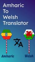 Amharic To Welsh Translator Plakat