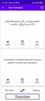 Burmese To Tagalog Translator Screenshot 3
