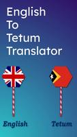 English To Tetum Translator Plakat