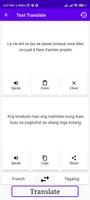 French To Tagalog Translator Screenshot 3