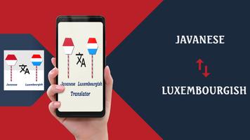 Javanese Luxembourgish Trans Plakat