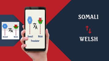 Somali To Welsh Translator Plakat
