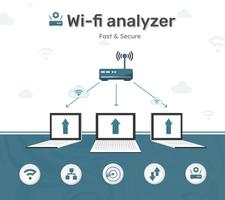 WiFi Analyzer, Speed Test, Key Screenshot 1