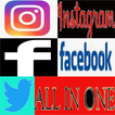 All Social Media in one- All Social Networks