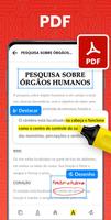 Leitor de documentos: PDF, DOC imagem de tela 1