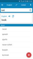 Uzbek-English Dictionary الملصق