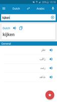 Arabic-Dutch Dictionary Plakat