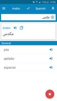 Arabic-Spanish Dictionary Affiche