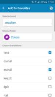 German-Hungarian Dictionary capture d'écran 1
