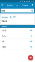 Spanish-Chinese Dictionary Affiche