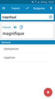 Dictionnaire français-bulgare Affiche