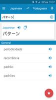 Japanese-Portuguese Dictionary الملصق