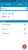 Japanese-Russian Dictionary Affiche