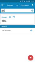 Korean-Indonesian Dictionary Affiche
