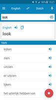 Dutch-English Dictionary ポスター
