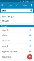 Dutch-French Dictionary ポスター