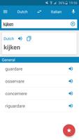 Dutch-Italian Dictionary постер