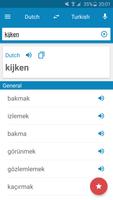 Dutch-Turkish Dictionary Affiche