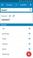 Russian-Swedish Dictionary Cartaz