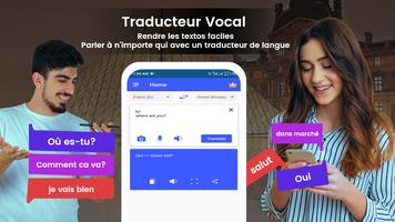 Traducteur Vocal Toutes Langue Affiche