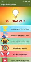 Inspirational Quotes plakat