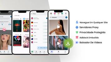 Downloader de vídeo: Navegador Cartaz