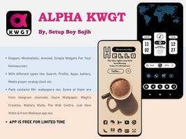 Alpha KWGT poster
