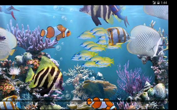 真正的水族馆 - 动态壁纸 截图 12