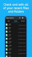 Alpha Archiver imagem de tela 1