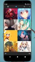 Beauty Anime Girls Wallpapers capture d'écran 2