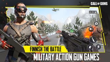 Call of War Duty: FPS Gun Game پوسٹر