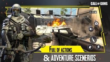 Call of War Duty: FPS Gun Game اسکرین شاٹ 2