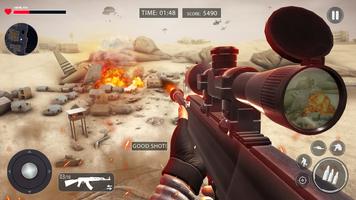 WW2 Sniper: 战争 游戏 狙击 射击 真枪 手遊 截图 3