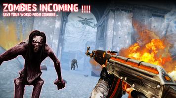 jeux de tir zombies de guerre capture d'écran 1